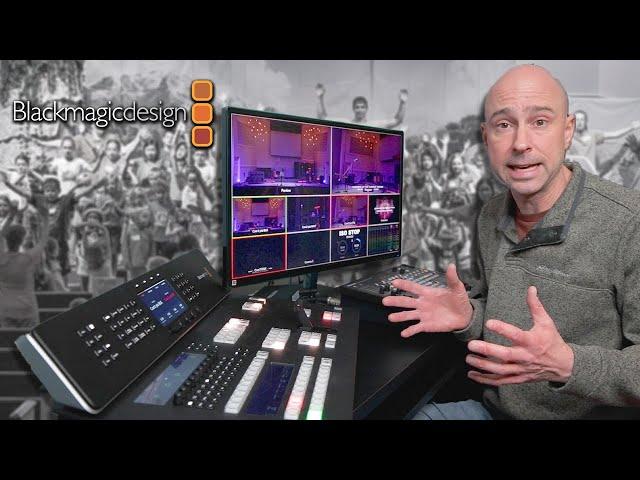 Step Up Your Live Production Game With The ATEM Television Studio HD8 ISO From Blackmagic Design!