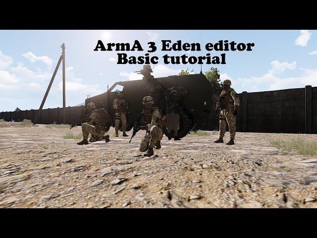 ArmA 3 Eden editor part 1  basic mission making