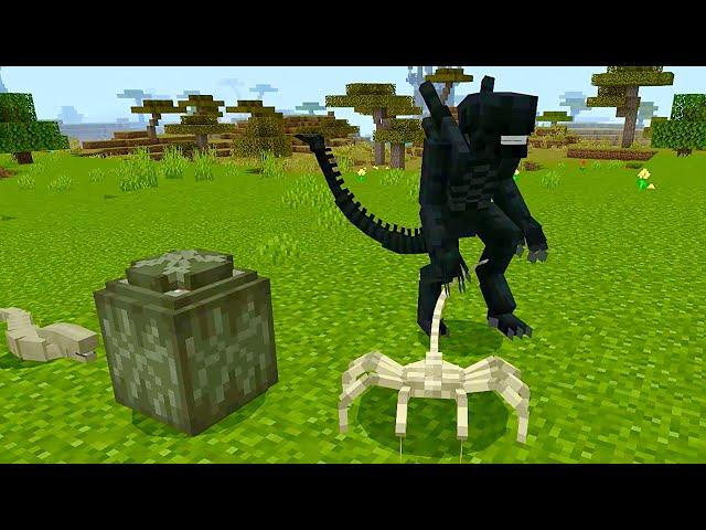 ALFARUS Comeback and New Alien ADDON in Minecraft