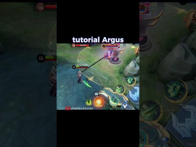 tutorial argus mobile legends | #mlbb