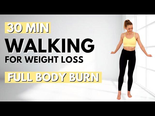 30 Min STEADY STATE WALKING for WEIGHT LOSSALL STANDINGNO JUMPINGKNEE FRIENDLYLISS WORKOUT