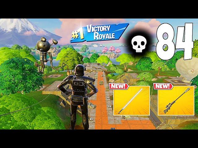 84 Elimination Solo Vs Squads "Zero Build" Gameplay Wins (NEW Fortnite Chapter 6 PC)