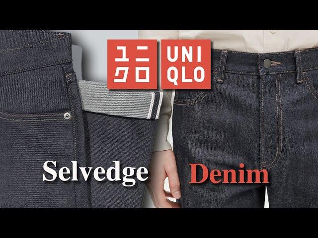 UNIQLO Stretch Selvedge Jeans Before and After Wash Review