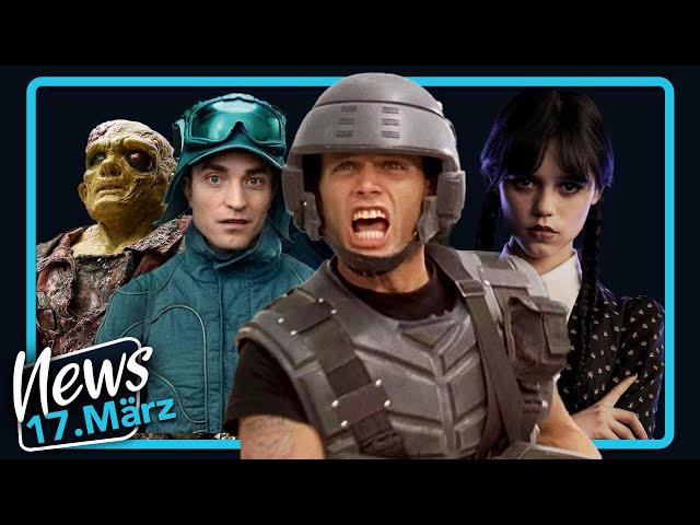 Starship Troopers Reboot, Toxic Avenger, Jenna Ortega in Remake & Mickey 17 schwach | FilmNews