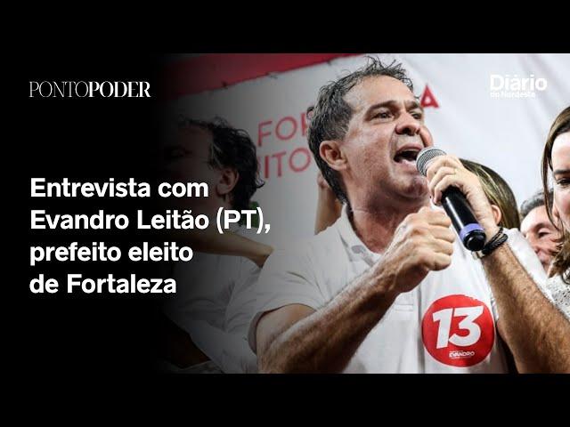 AO VIVO | Entrevista com o prefeito eleito de Fortaleza Evandro Leitão (PT)