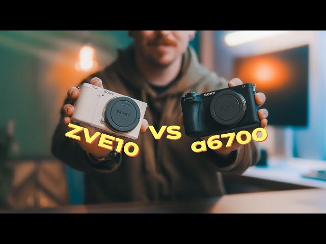 Sony ZVE-10 vs a6700