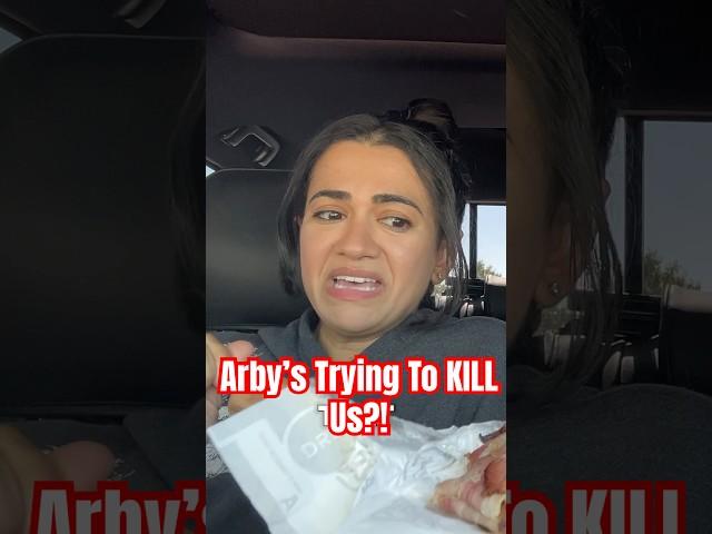 Trying Arby’s NEW Brisket Sandwich!  #Shorts #foodie #arbys