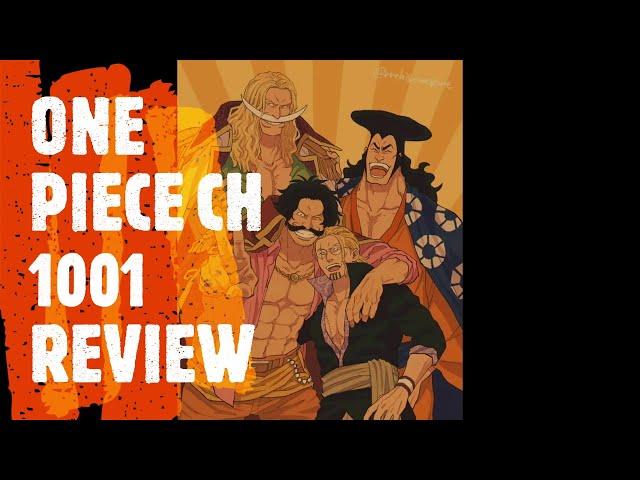 ONE PIECE CH 1001 REVIEW, THE FIGHT STARTS!