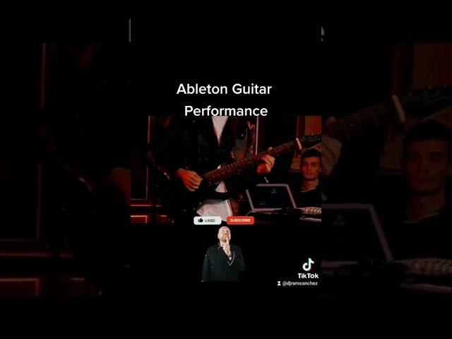 Ableton Live Guitar Performance #shorts #abletonguitar