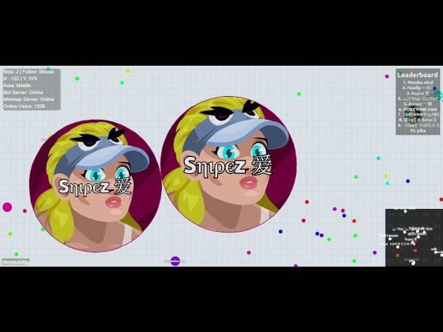 АЛИ БАБА и 2   БОТА - AGAR.IO | ALI BABA and 2  BOTA