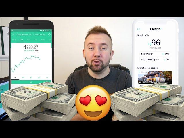 Top 2 Investing Apps - Invest In Real Estate and The Stock Market With Only $10