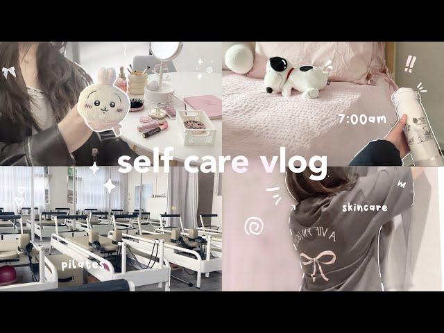 self care vlog🫧˚˖° getting my life back together, burnout recovery, skincare routine, journalling 