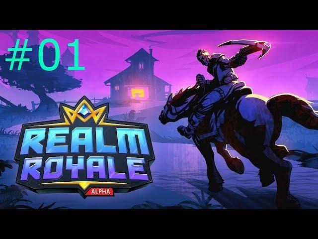 I killed a guy and i like it |#01| Let's Play Realm Royale