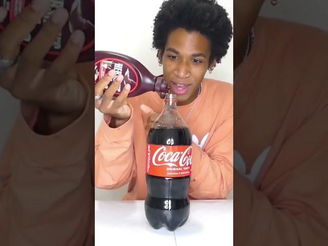 Itstkenny Chugs 2 Liter CHOCOLATE Coke In SECONDS
