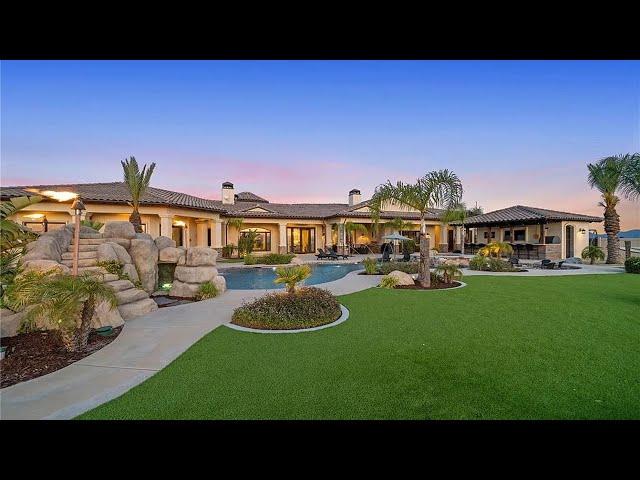 Stunning Wine Country Custom Entertaining Private Home in Temecula, California for $2,990,000