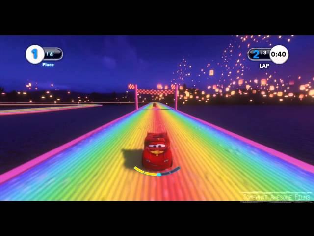 Disney Infinity Mario Kart Rainbow Road SNES Race Track