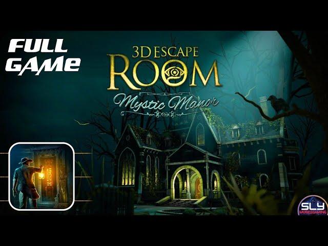 3D Escape Room Mystic Manor Full Walkthrough