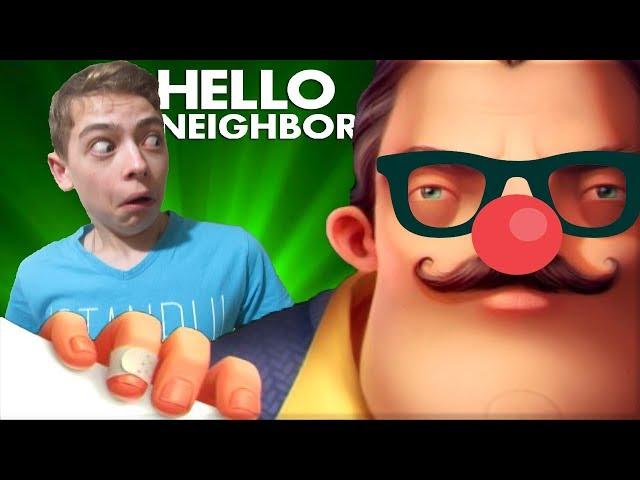 ПРИВЕТ СОСЕД ИГРА Покрасили дом и переодели героя Hello Neighbor на Sofia & Dima Video Games