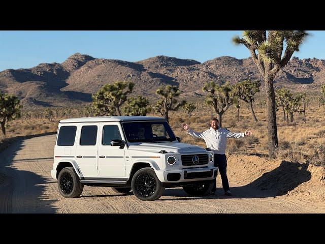 I Drive The Electric Mercedes G-Class For The First Time! Full Tour + On & Off Road Experience