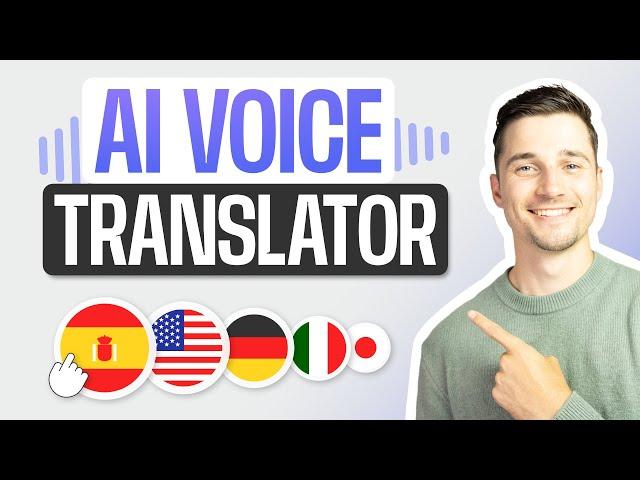 How to Translate Audio to ANY Language | AI Voice Translator