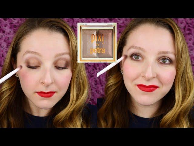 PIXI BY PETRA Mesmerizing Mineral Duo in Mineral Bronze Swatches, Review & Tutorial