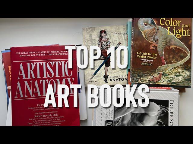 TOP 10 ART BOOKS For ALL Artists *NSFW* (Artistic Nudity)