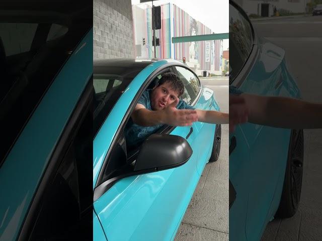 When u can't reach the parking ticket #shorts