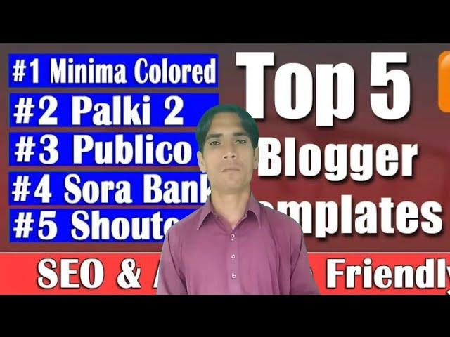 Top 5 Template For Blogger | Blogge Template Free 2019 |