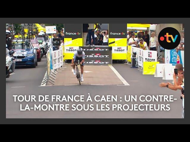 Tour de France à Caen : un contre-la-montre sous les projecteurs