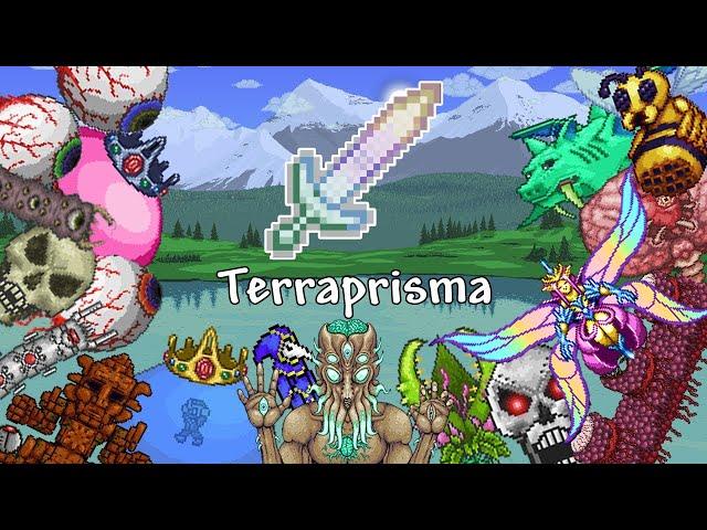 Terraprisma vs All Bosses | Terraria (Master Mode)