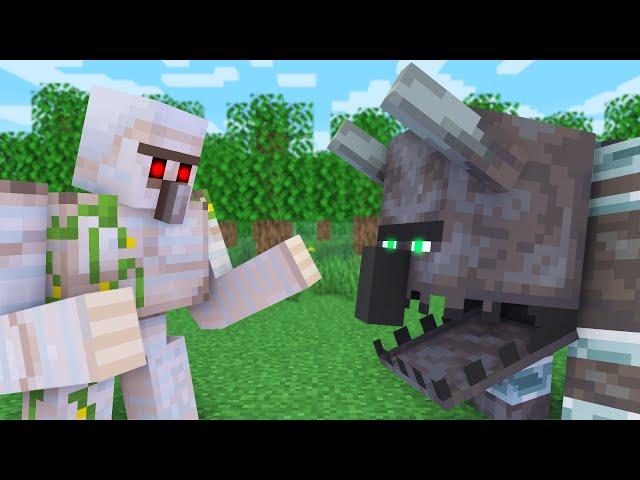 Pillager & Villager Life V - Minecraft Animation