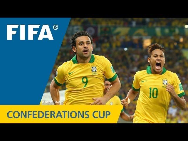 Brazil 3:0 Spain | FIFA Confederations Cup 2013 | Match Highlights