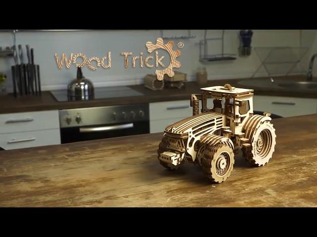 Трактор от Wood Trick