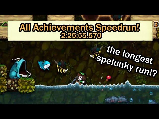 20 Achievements, One Thousand Deaths... (All Achievements Speedrun)