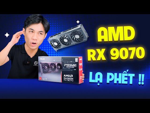 Unbox Asus Prime RX 9070 | Năm nay AMD đặt tên LẠ phết