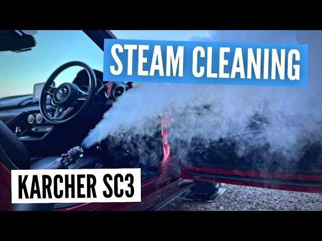 Karcher SC3 Steam Cleaner Review | Steam Cleaning Car Interiors