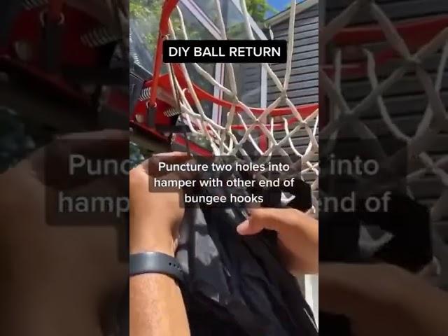 This DIY ball return is incredible 