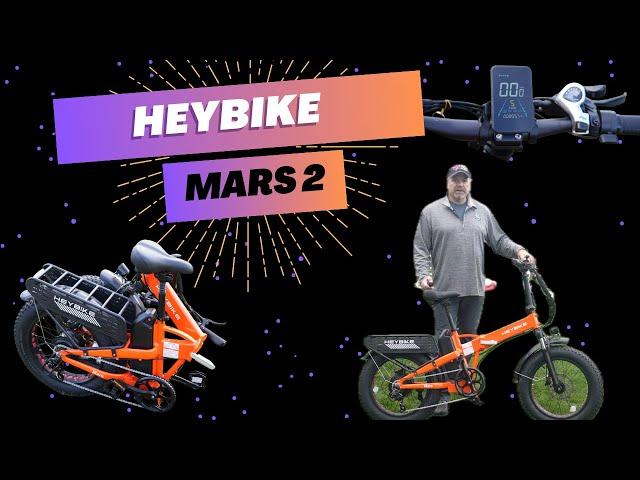 Heybike Mars 2.0 (1000W): Fat tire folding fun