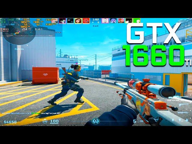 Counter-strike 2 | GTX 1660 Ti + i3-12100F