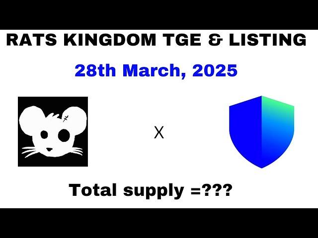 RATS KINGDOM TGE & LISTING