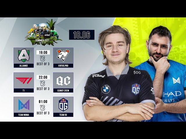 Nigma vs OG | ESL One Summer 2021 | 500Bros Dota 2