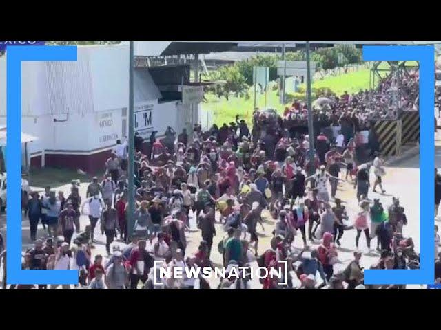 Thousands of migrants heading for southern border | Morning in America