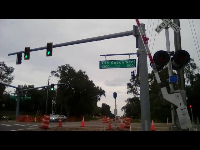 Intersection in the process of replacement.