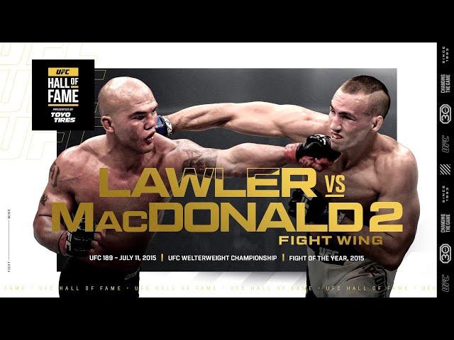 Robbie Lawler & Rory MacDonald Join the UFC Hall of Fame | CLASS OF 2023