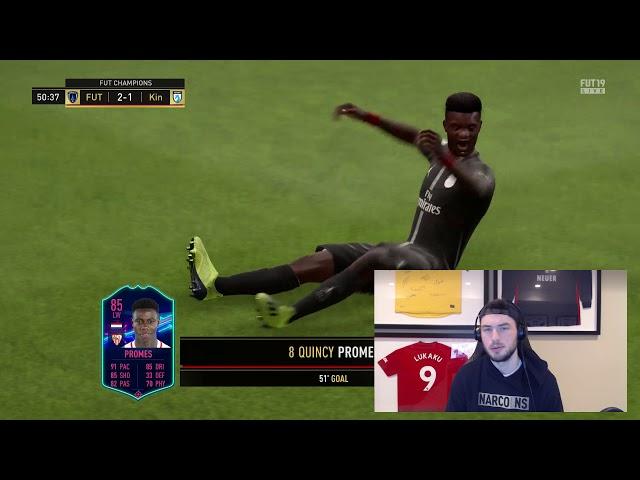 WINS ON WINS! FUT CHAMPIONS GAMEPLAY! FIFA 19 Ultimate Team