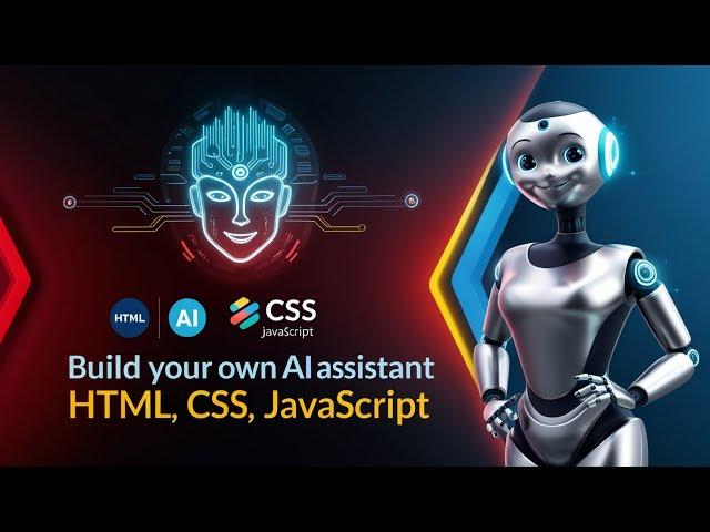  Build Your Own Virtual Assistant with HTML, CSS, and JavaScript!  #4 Mini Project