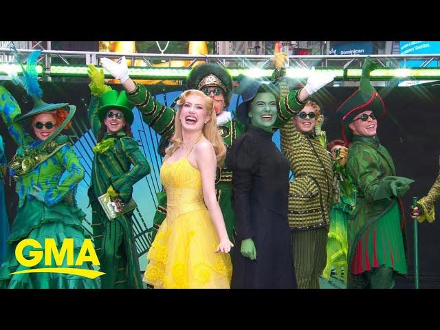 The cast of 'Wicked' performs 'One Short Day' on 'GMA' l GMA