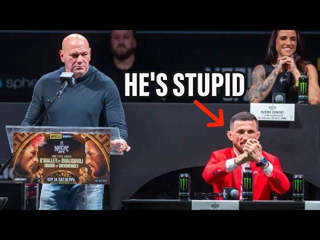 Why Dana White Hates Merab Dvalishvili (the full story)