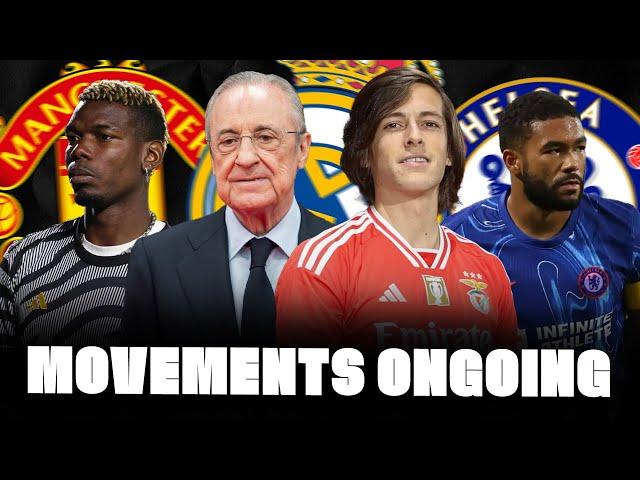  UNITED CLAUSE! REECE JAMES TO BARÇA? REAL MADRID ON IT! POGBA GONE…