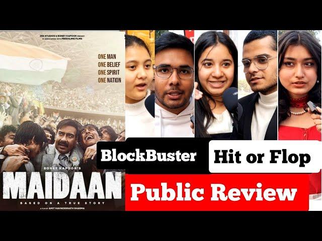 Maidaan Movie Public Review | Maidaan Movie Public Reaction | Maidaan Movie Review | Ajay Devgn